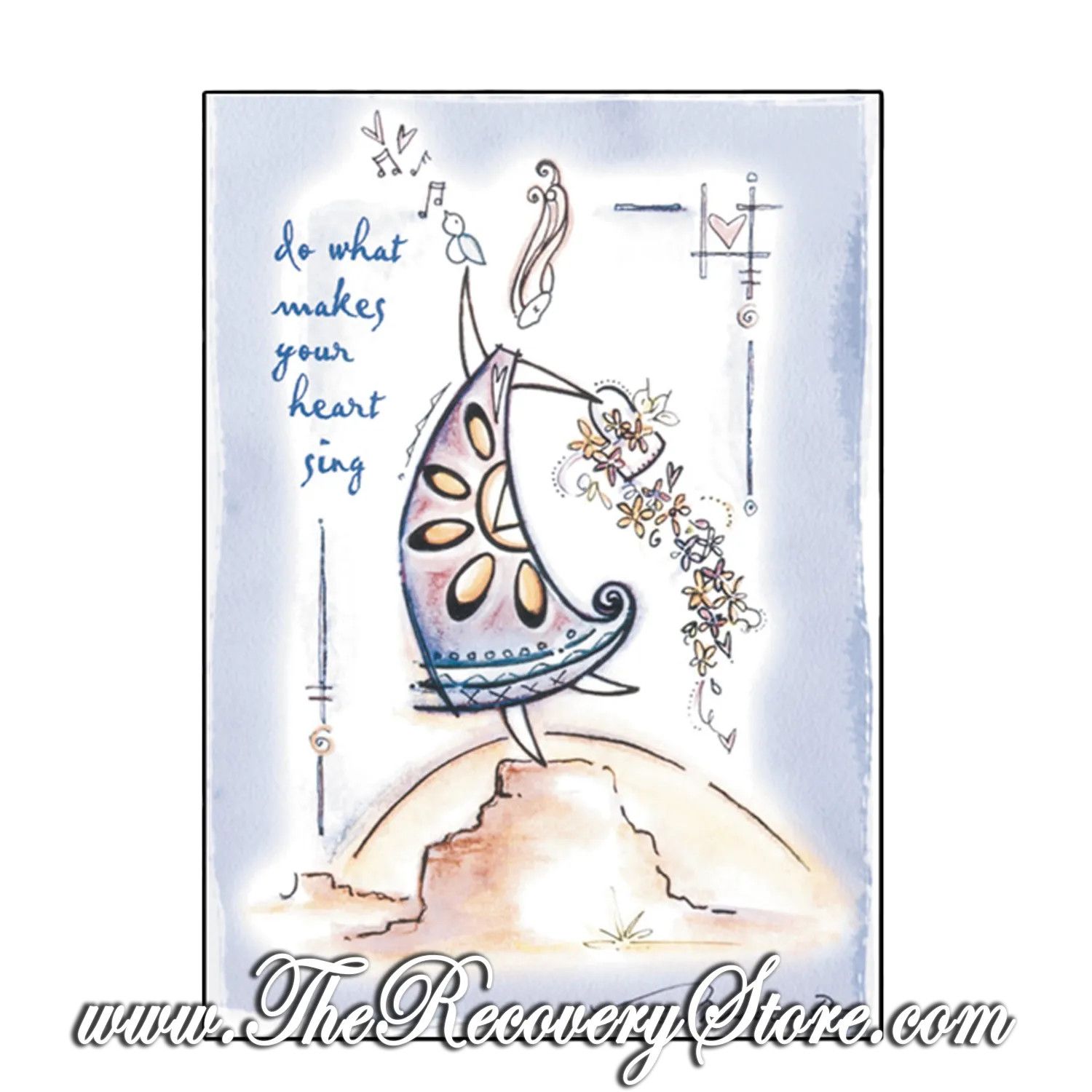 Greeting Card - Do What Makes Your Heart Sing - AA