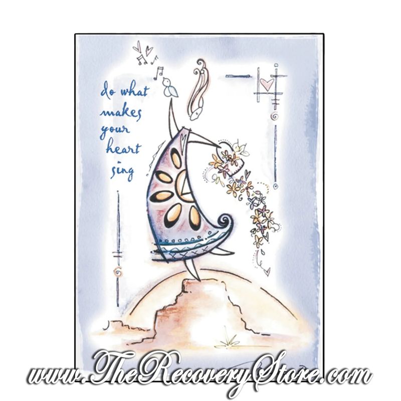 Greeting Card - Do What Makes Your Heart Sing - AA