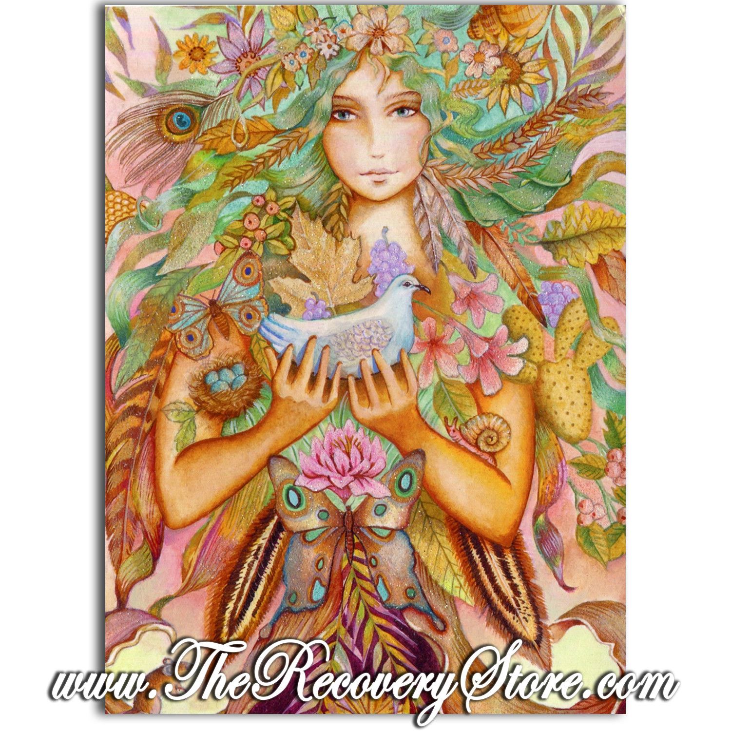 Greeting Card - Mystical Woman Birthday