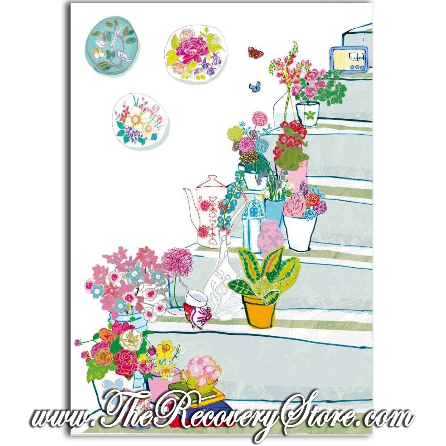 Greeting Card - One Step At A Time