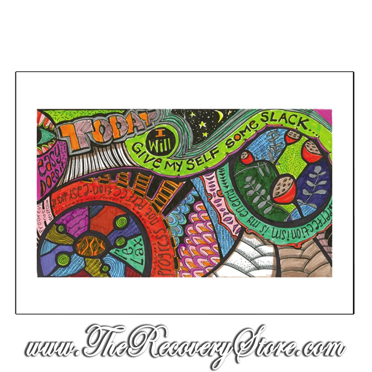 Greeting Card - Progress Not Perfection Card