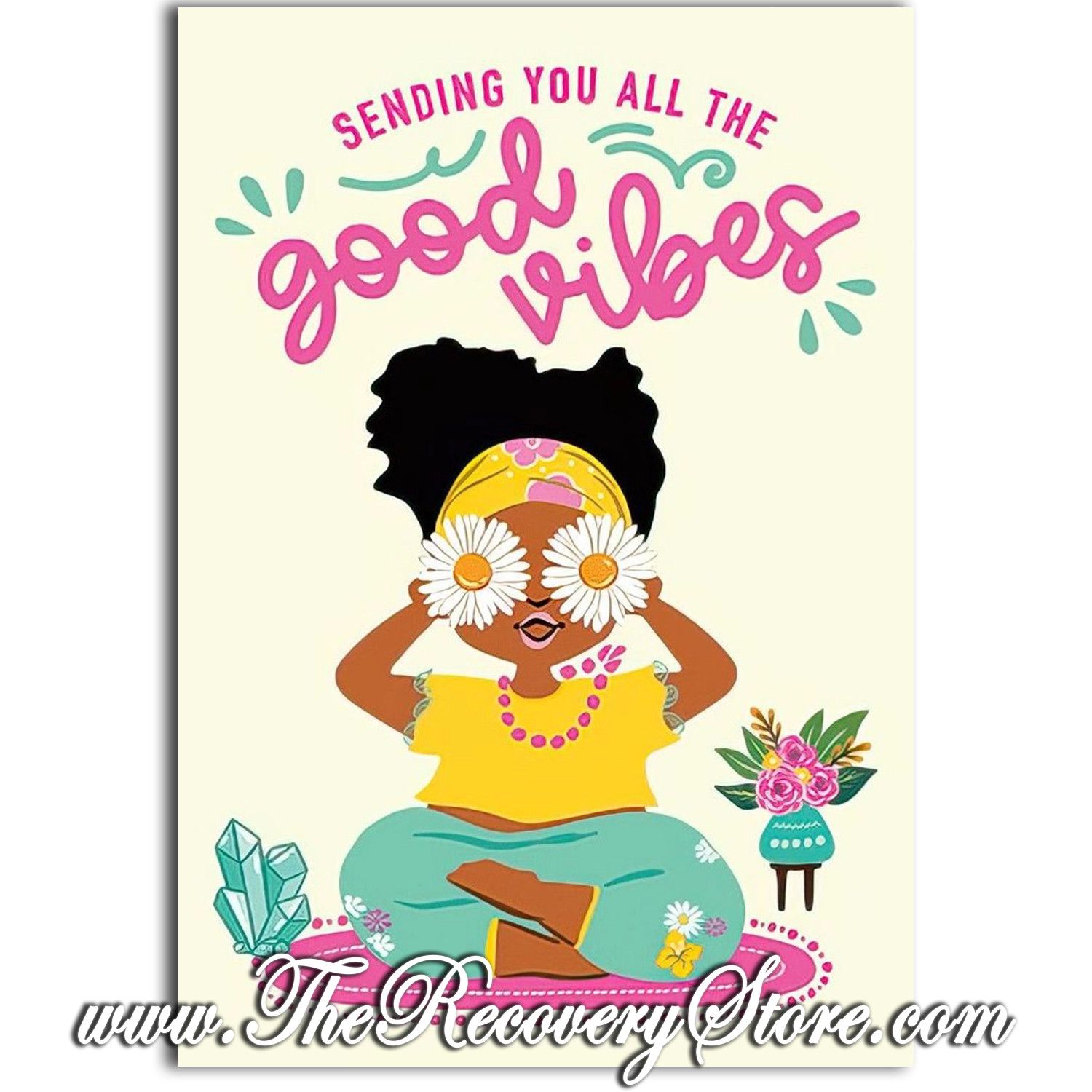 Greeting Card - Sending You All The Time Good Vibes
