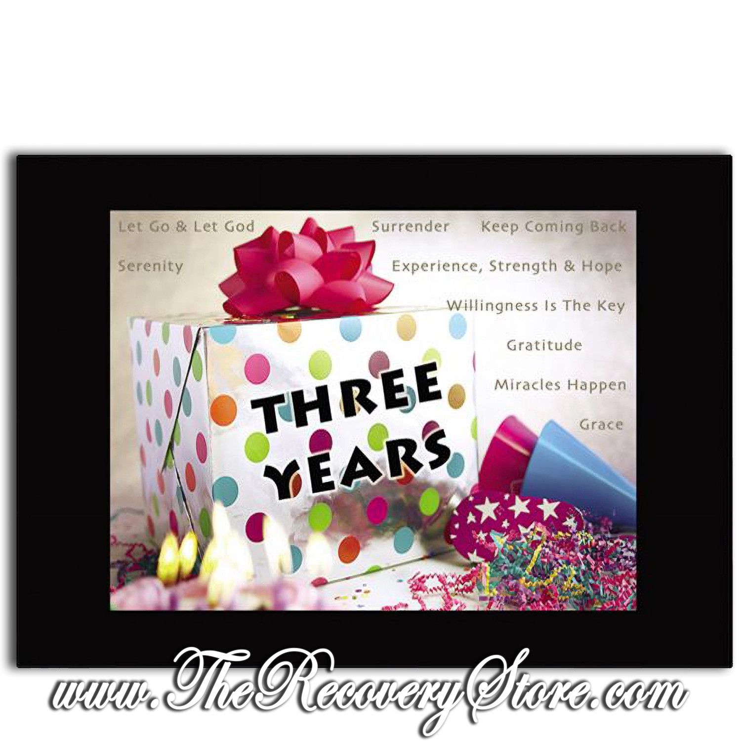 Greeting Card - Yearly - 03 - Three Years