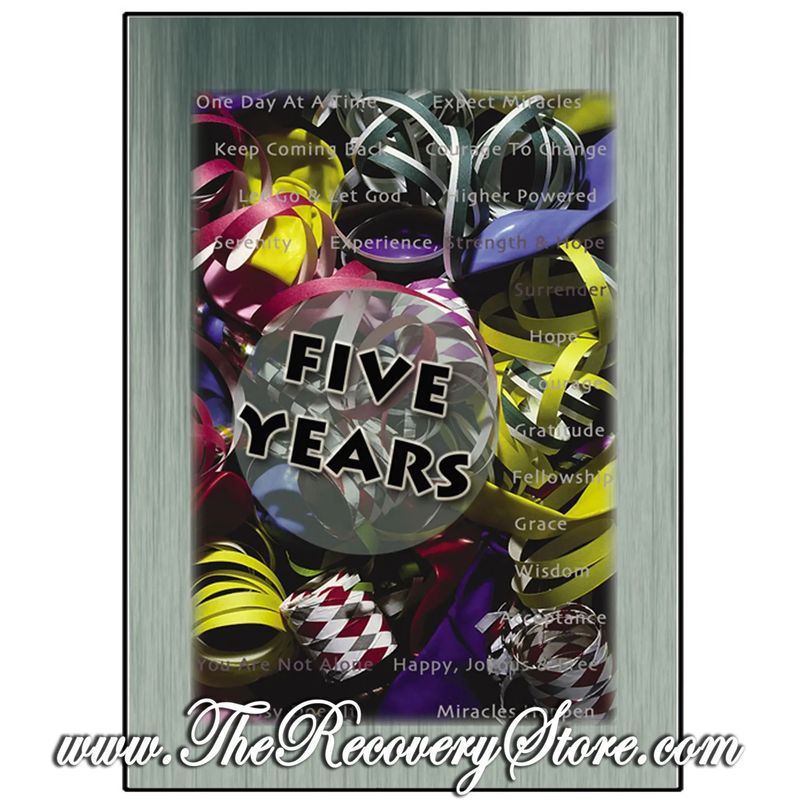 Greeting Card - Yearly - 05 - Five Years