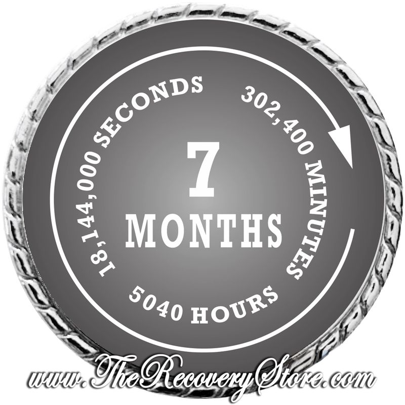 Large Medallion - Hours Minutes Seconds- 07 Months