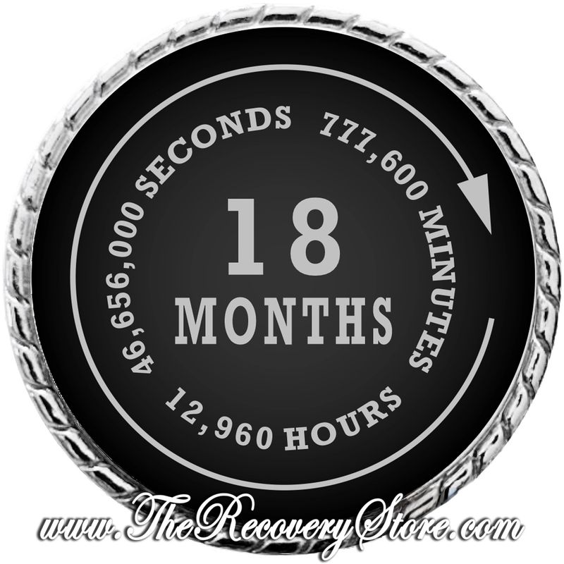 Large Medallion - Hours Minutes Seconds - 18 Months