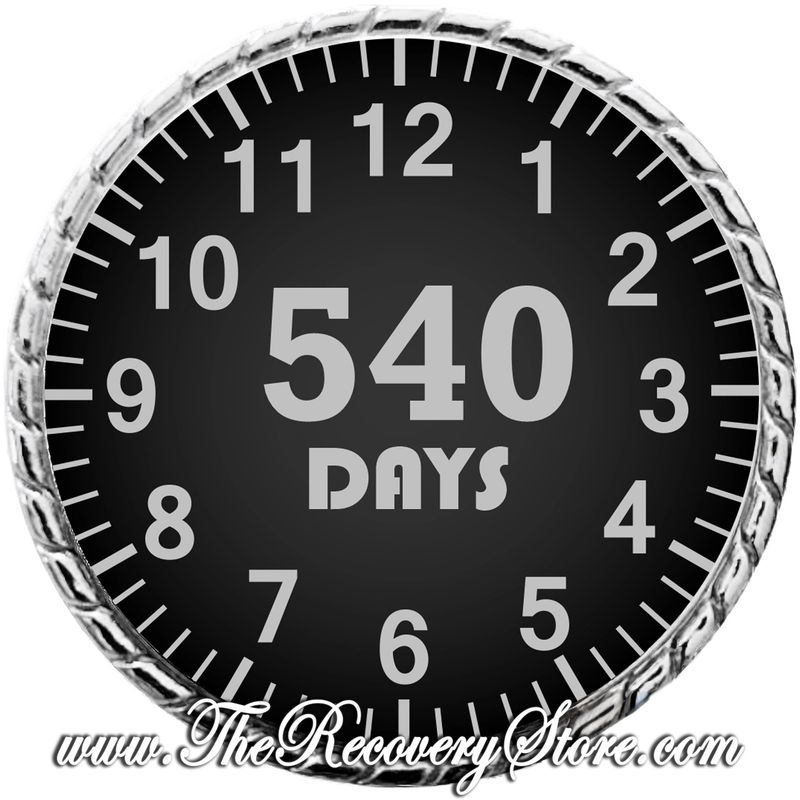 Large Medallion - Hours Minutes Seconds - 18 Months