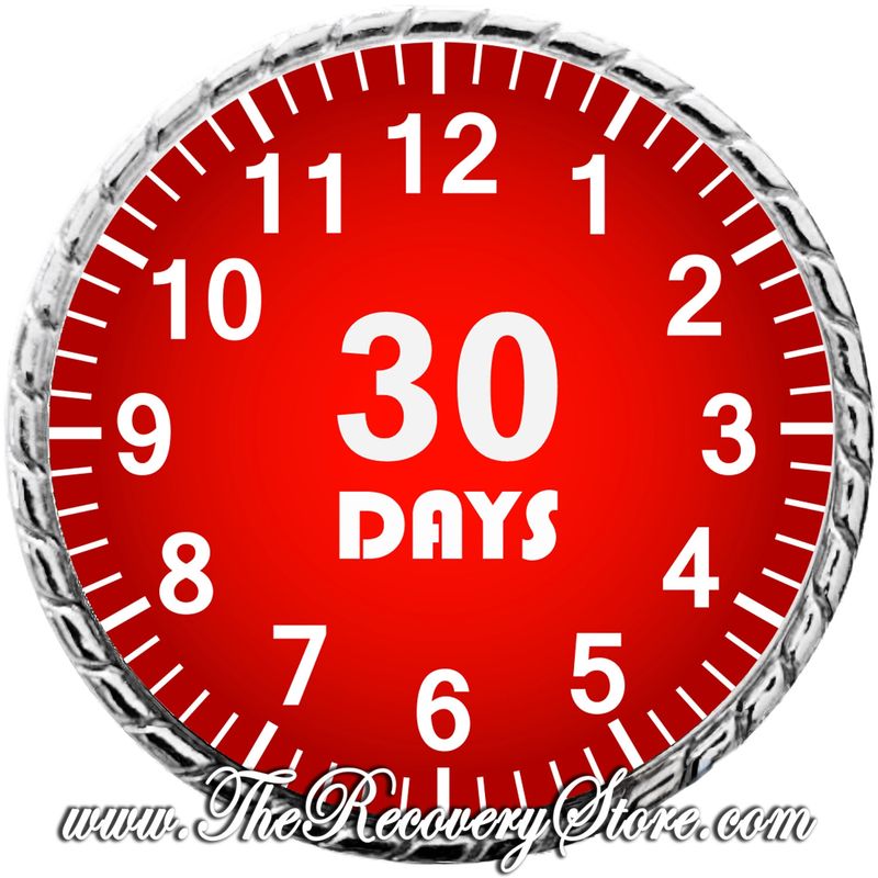 Large Medallion - Monthly - Hours Minutes Seconds- 01 Month