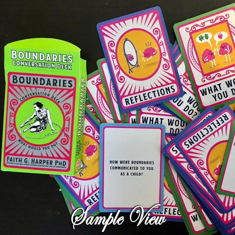 Card Deck: Boundaries Conversation: What Would You Do?