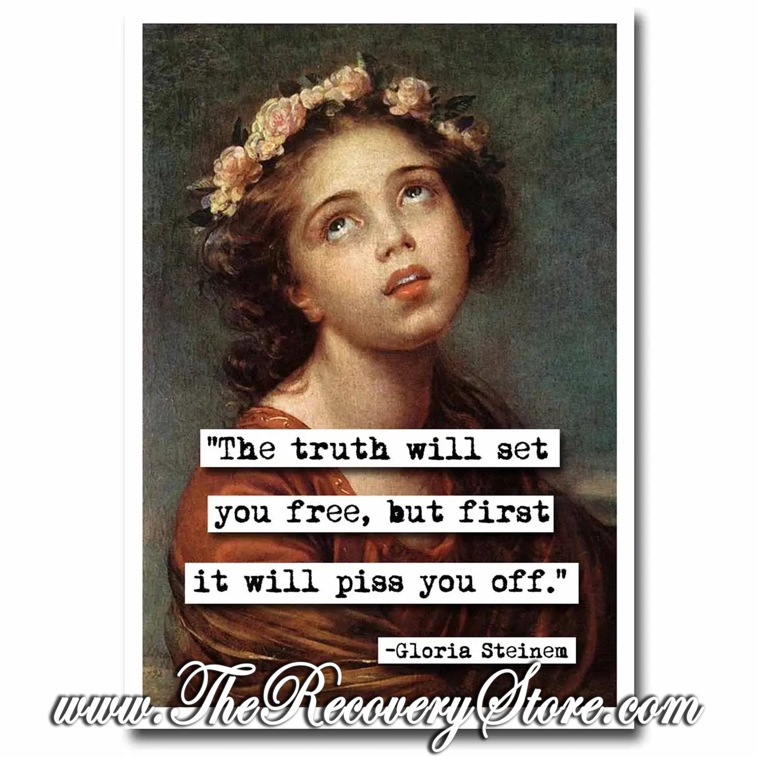Greeting Card - The Truth Will Set You Free