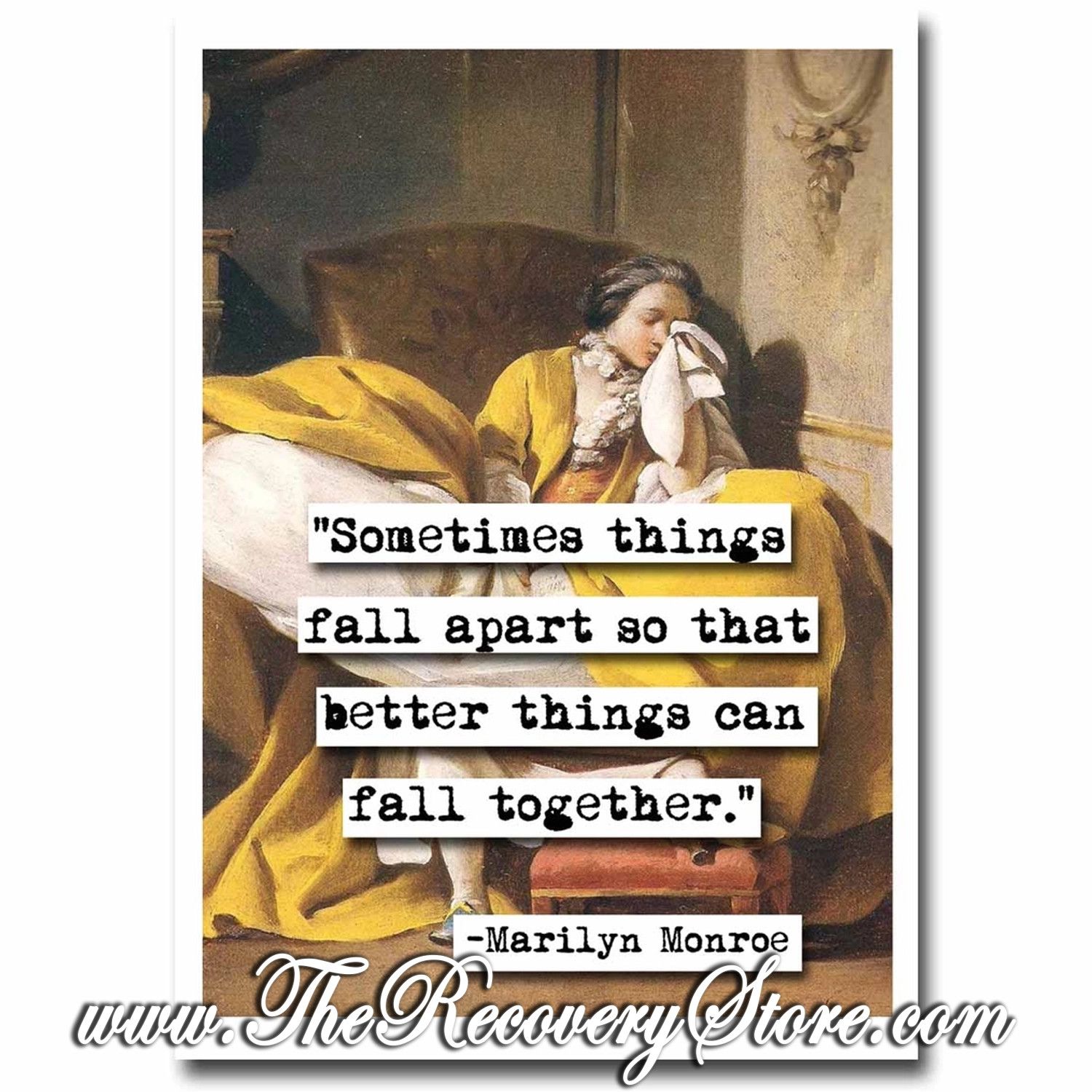 Greeting Card - Sometimes Things Fall Apart - Fall Together