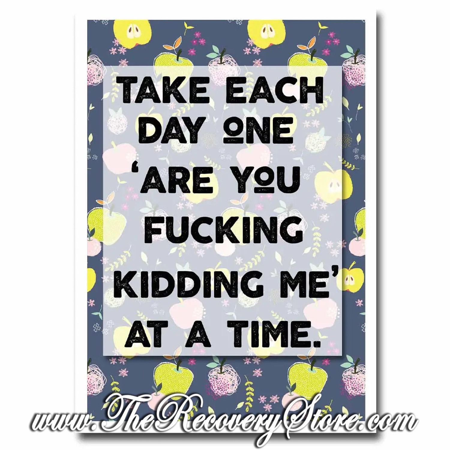 Greeting Card - Take Each Day Blank