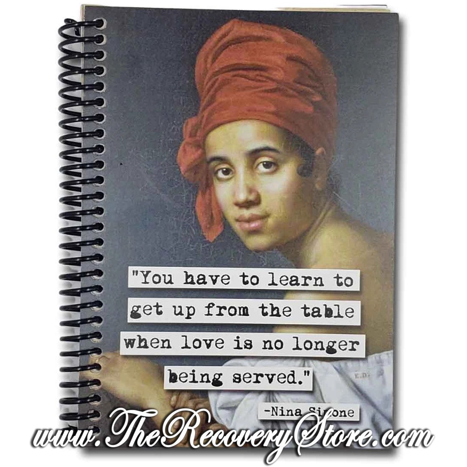 Journal - Nina Simone Get Up From the Table Blank