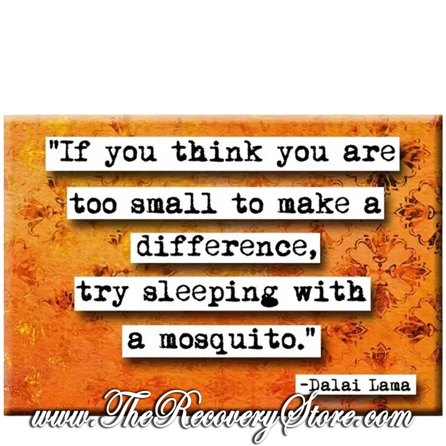 Magnet -  Dalai Lama Mosquito Quote