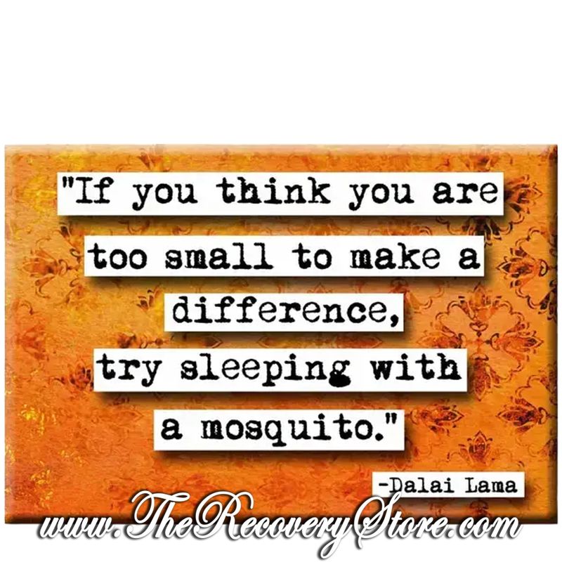 Magnet -  Dalai Lama Mosquito Quote