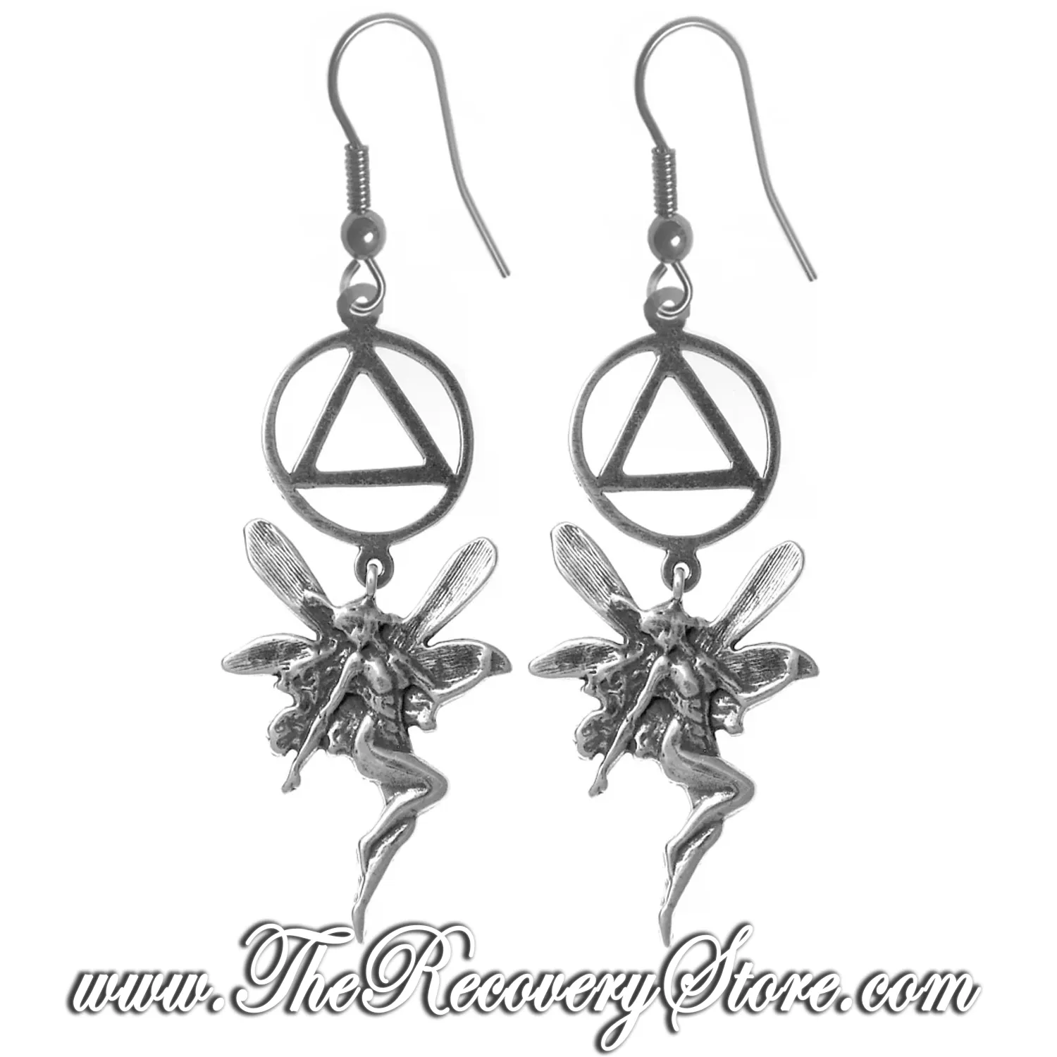 Sterling Silver AA Magical Fairy Earrings