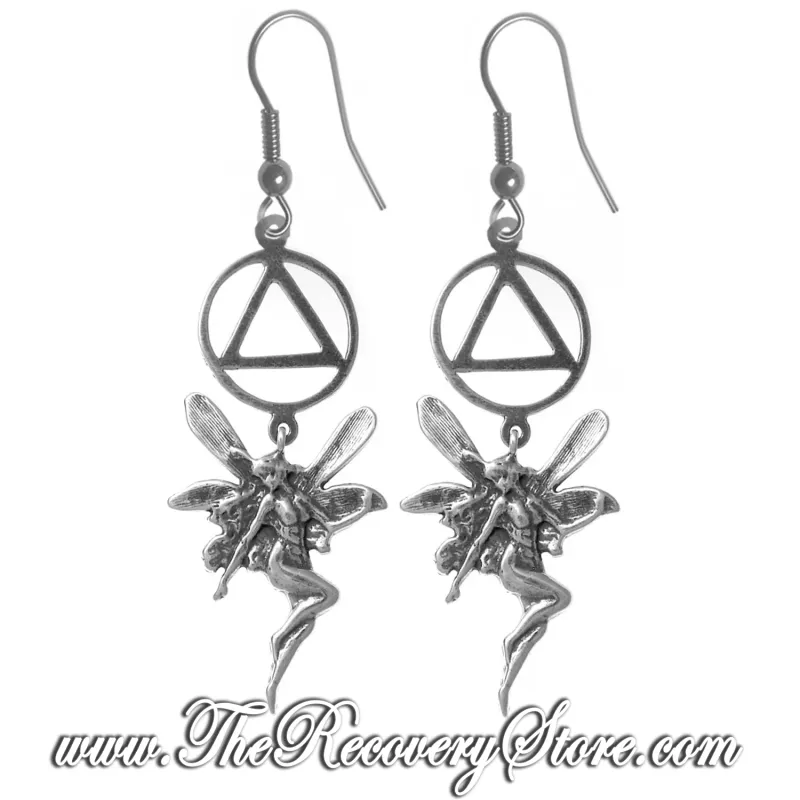 Sterling Silver AA Magical Fairy Earrings