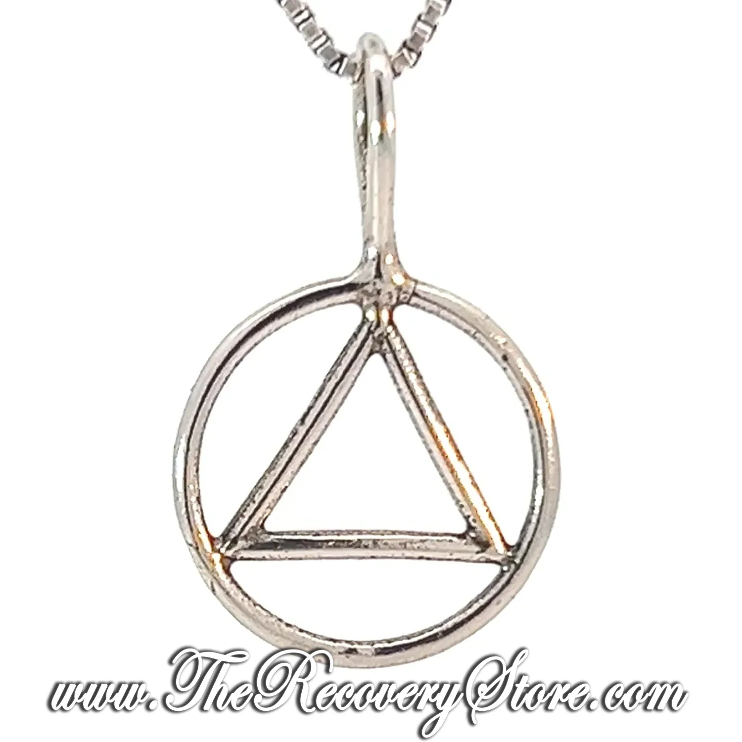 Sterling Silver Simple Wire Look Small Size Pendant