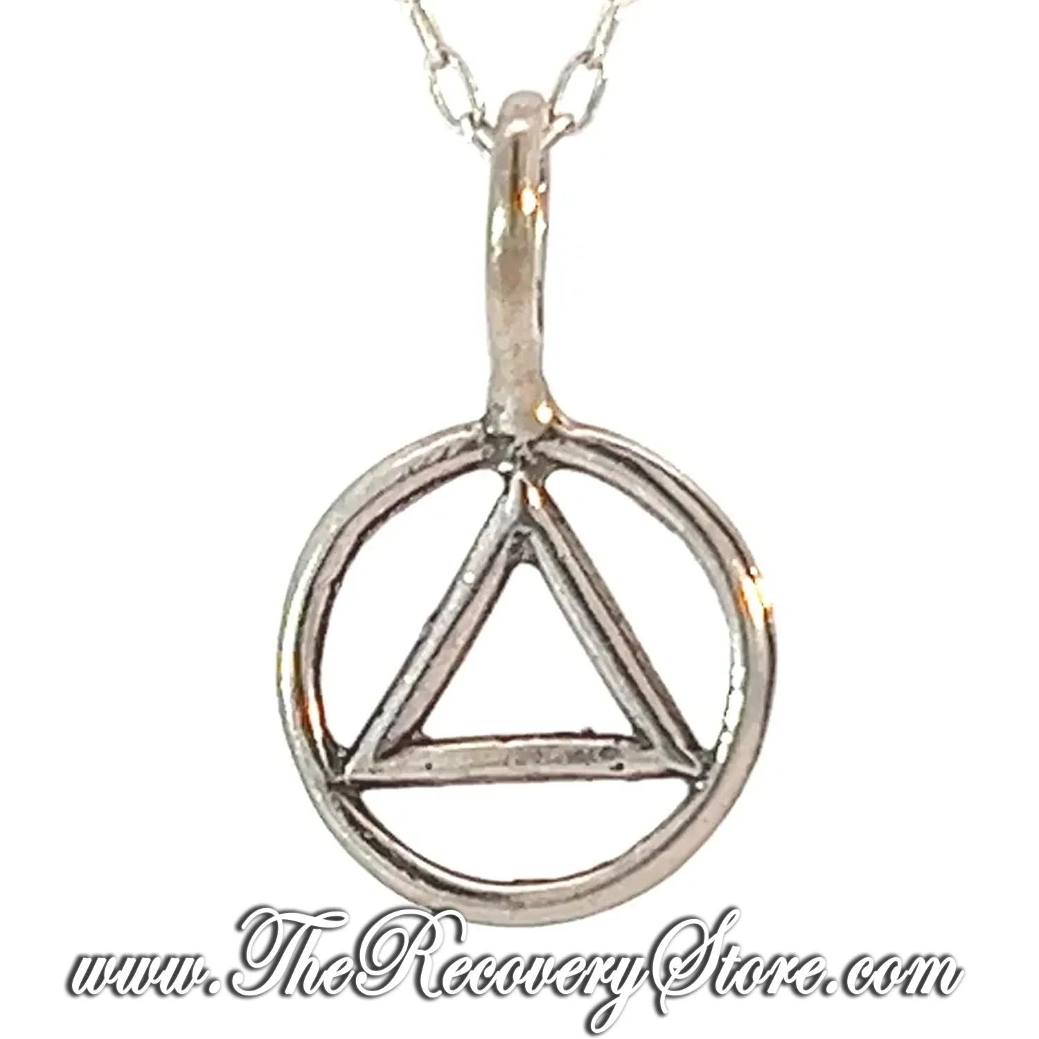 Sterling Silver Simple Wire Look Small Size Pendant