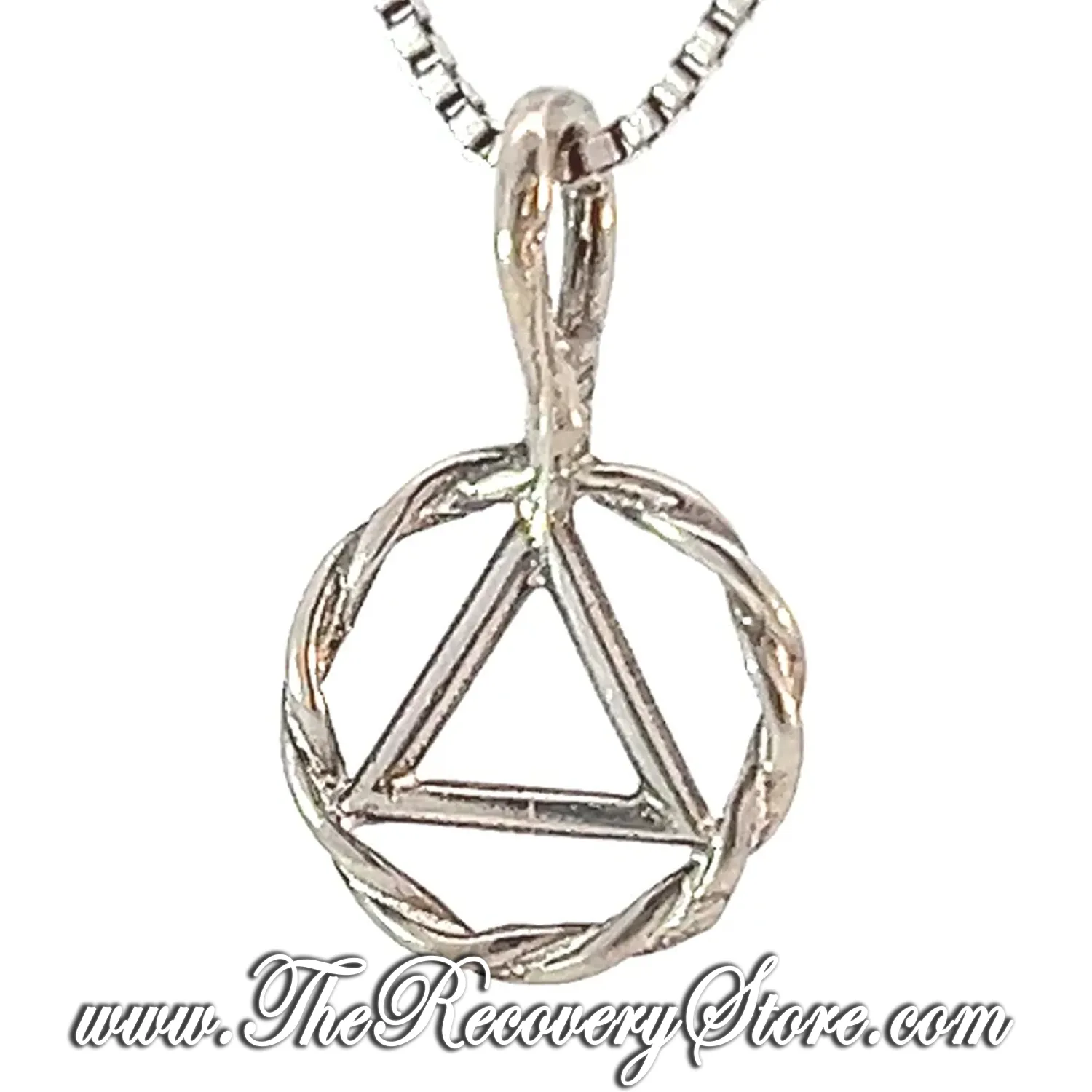 Sterling Silver AA  Pendant Twist Wire Style Small Size