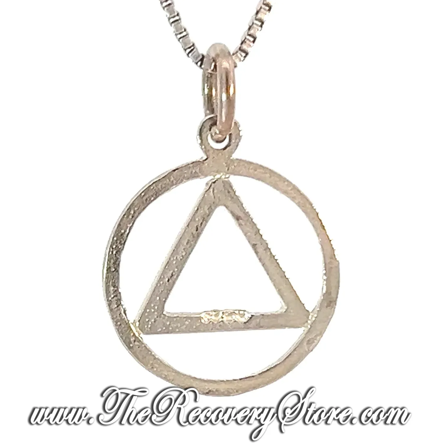 Sterling Silver Flat Style, Medium Size Pendant