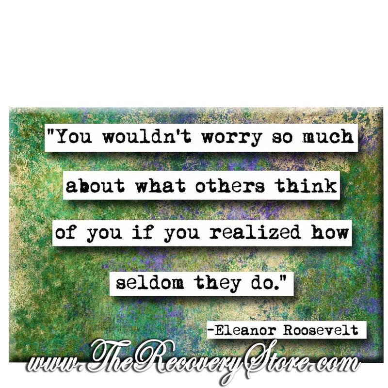 Magnet - Eleanor Roosevelt Worry Quote