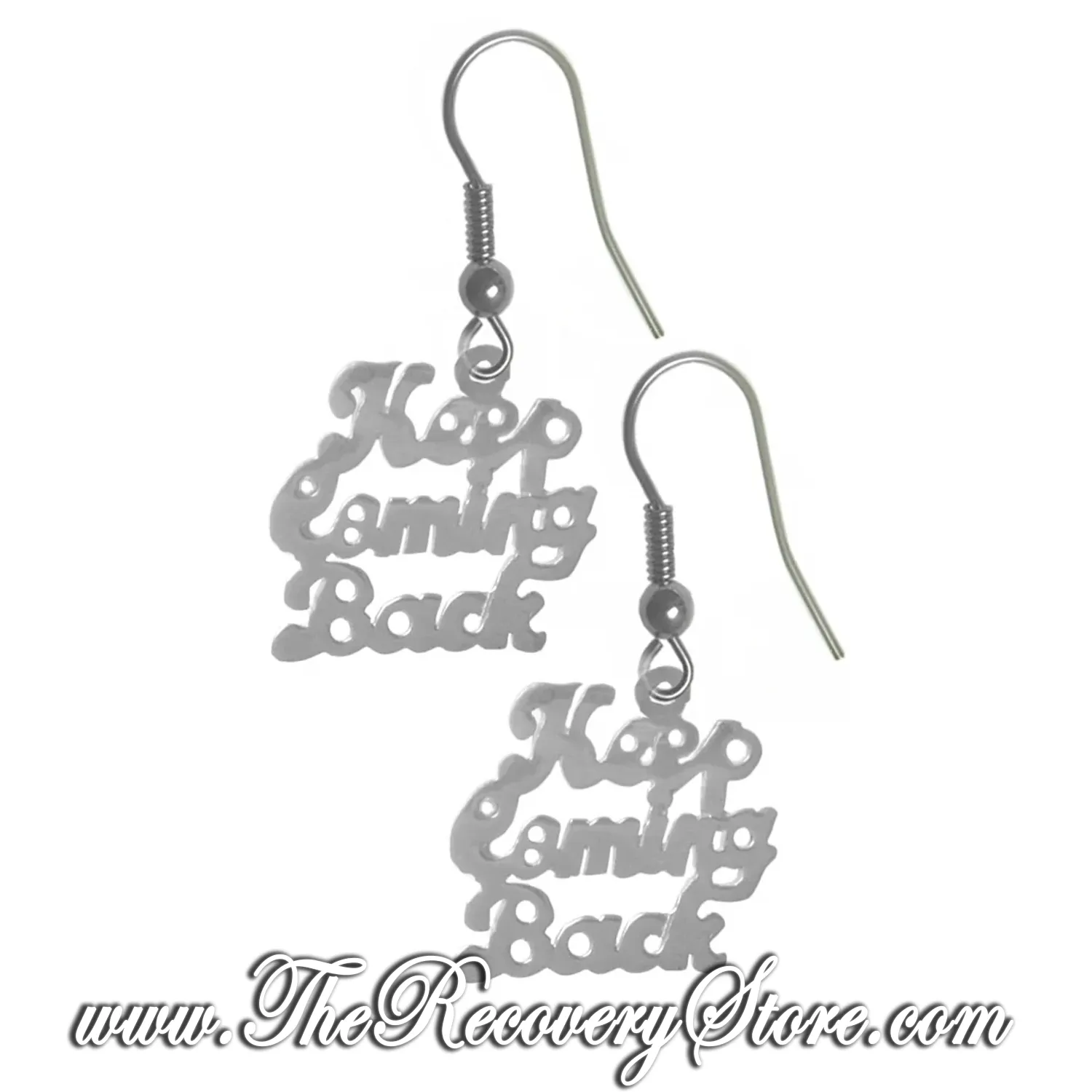 Sterling Silver "Keep Coming Back" Earrings