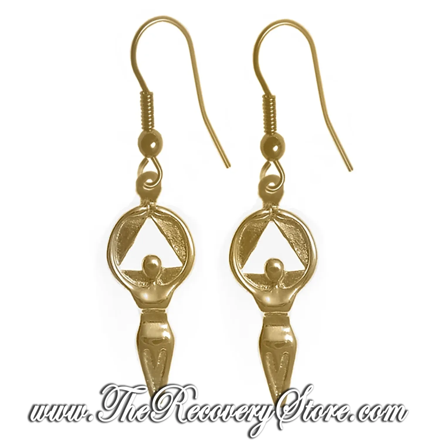 Antique Brass AA Women in Recovery