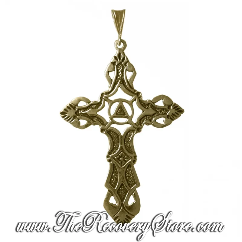 AA Brass Large Cross