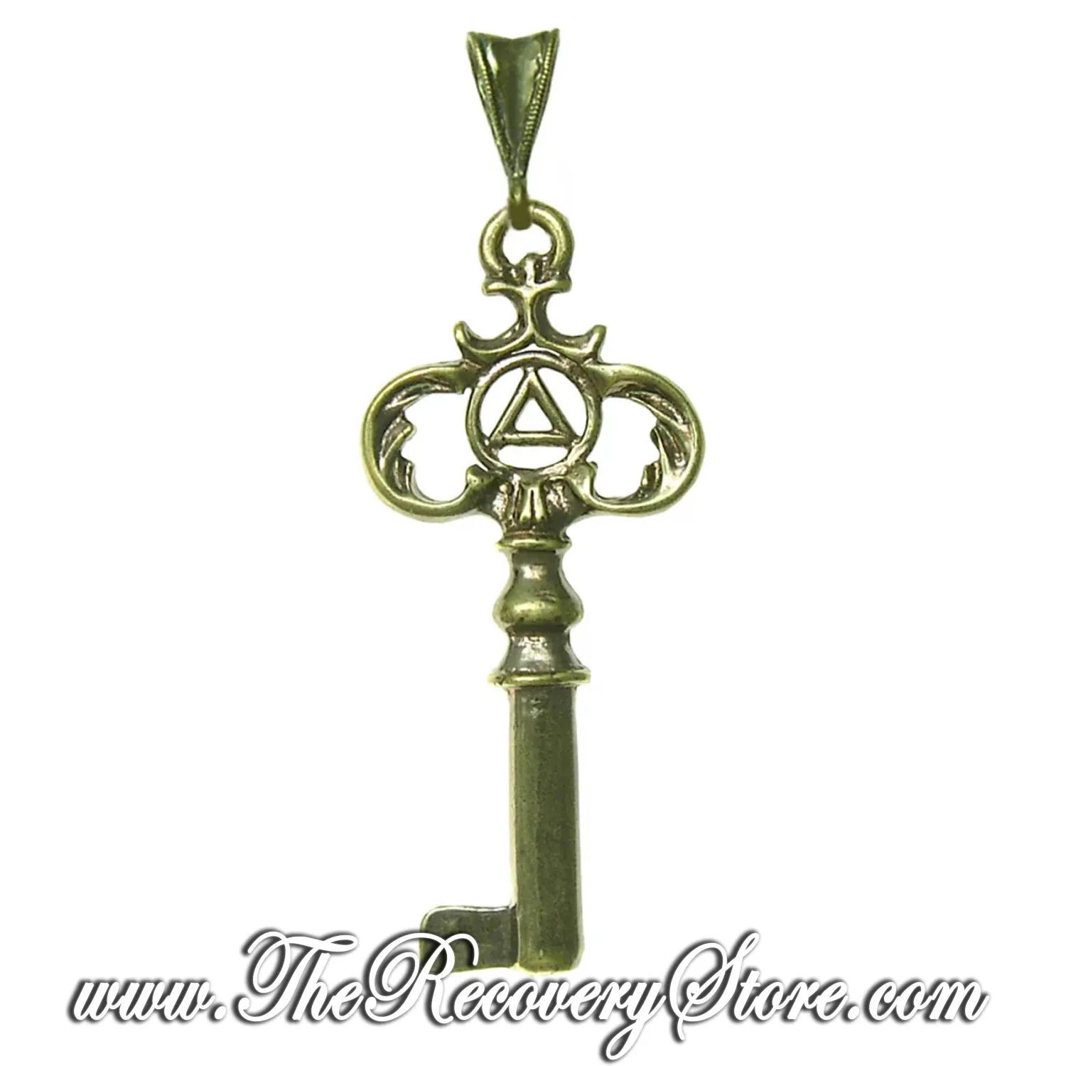 AA Antique Finish Key Pendant