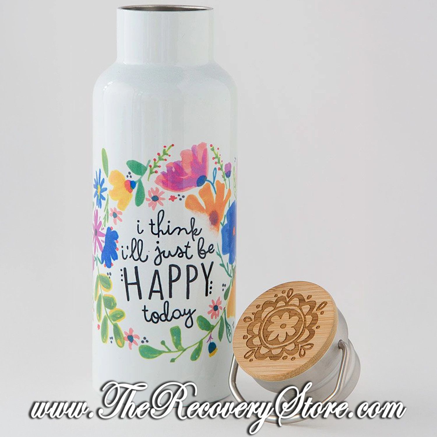Just Be Happy Today Traveler Bottle