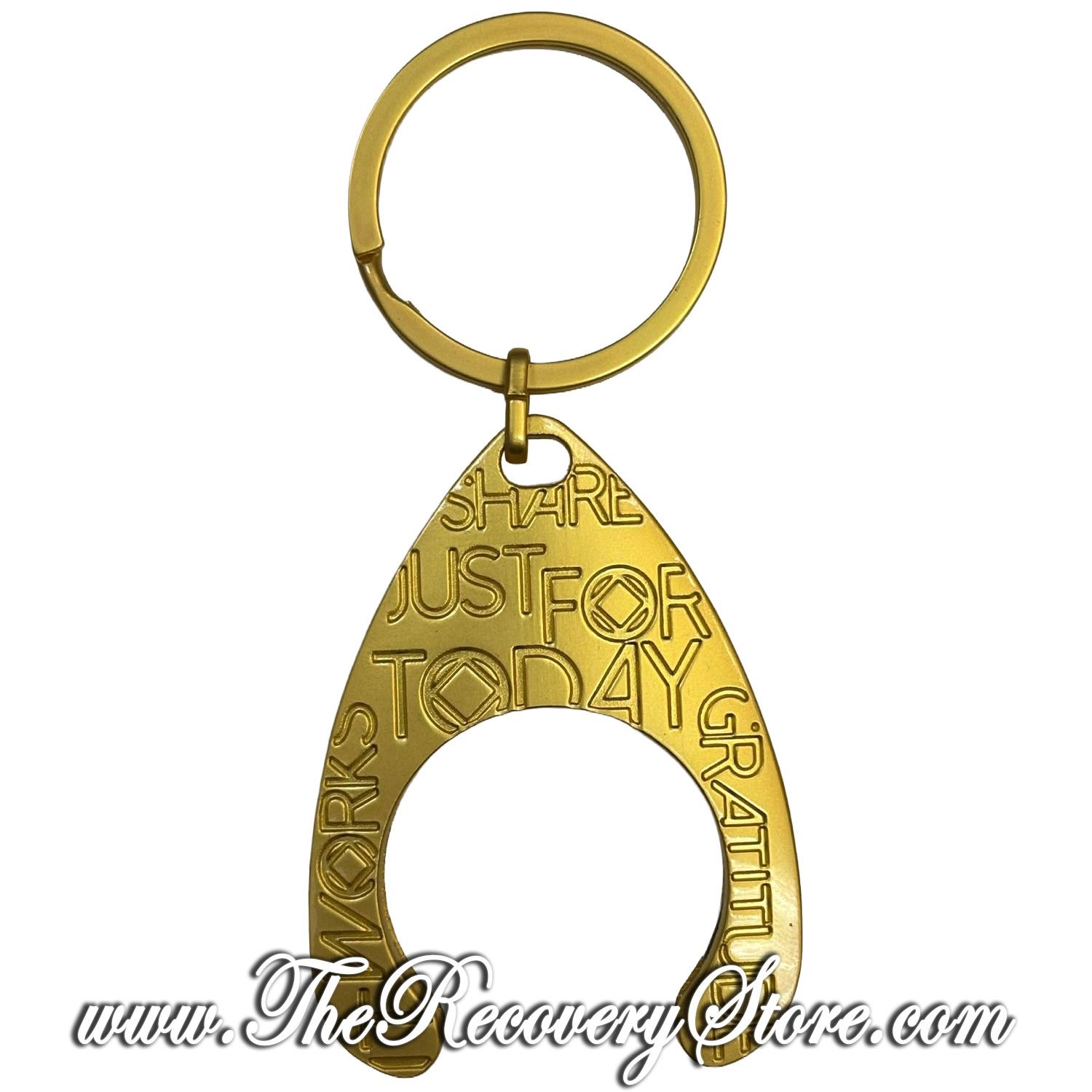 KeyChain Holder - 34mm Medallion - NA Bronze