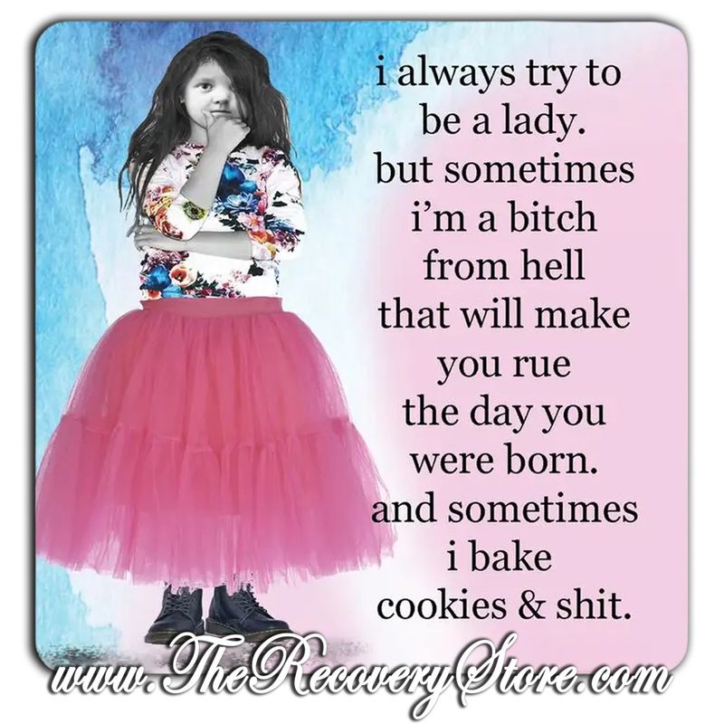 Funny Coaster - Bake Cookies