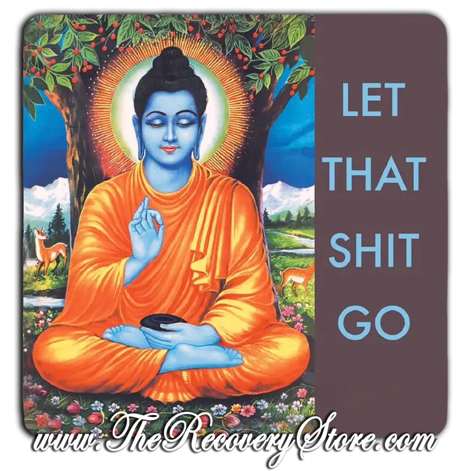 Funny Coaster - Let That Shit Go