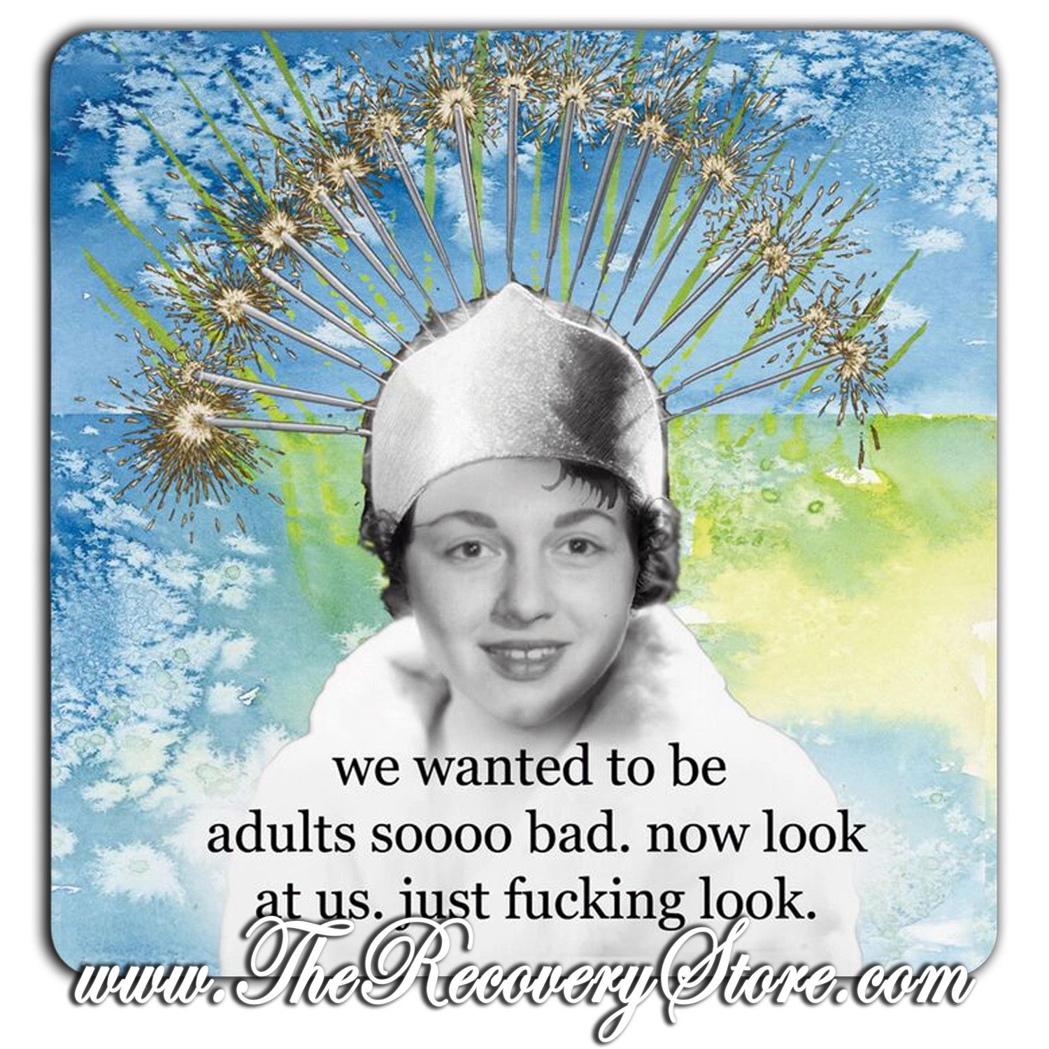 Funny Coaster - We Wanted To Be Adults