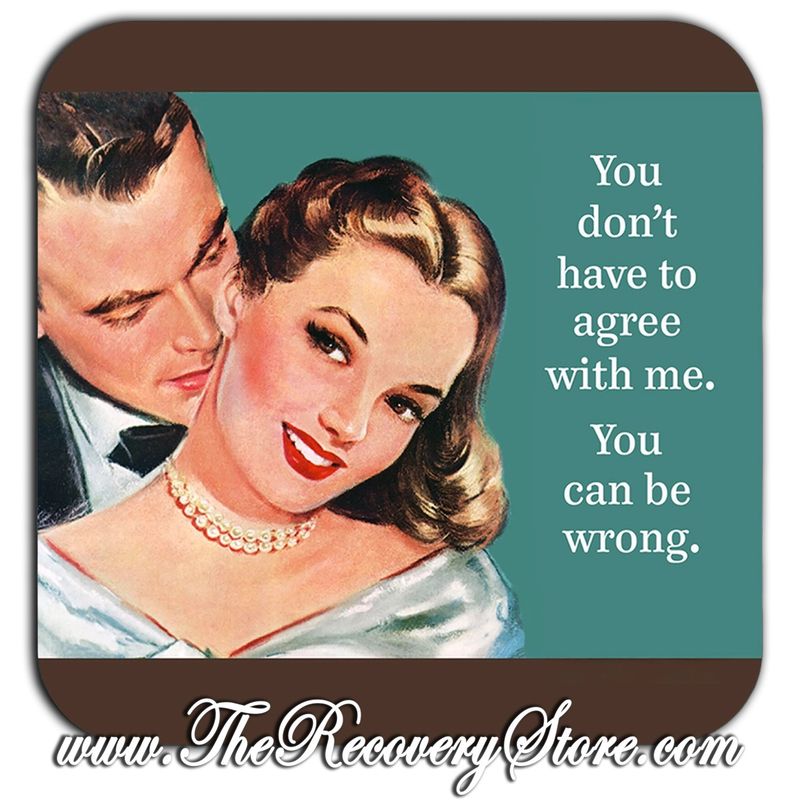 Funny Coaster - You Can Be Wrong