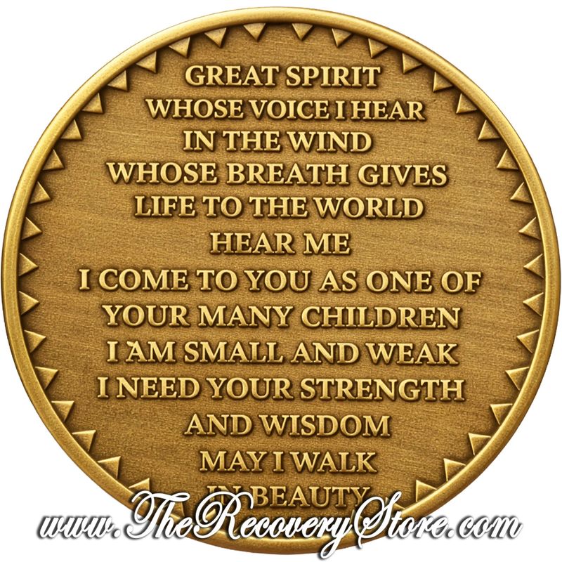 Bronze Affirmation Medallion - In The Spirit Of Love