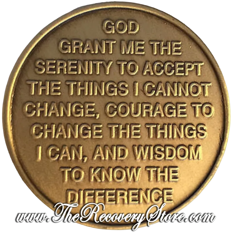 Bronze Affirmation Medallion - Easy Does It