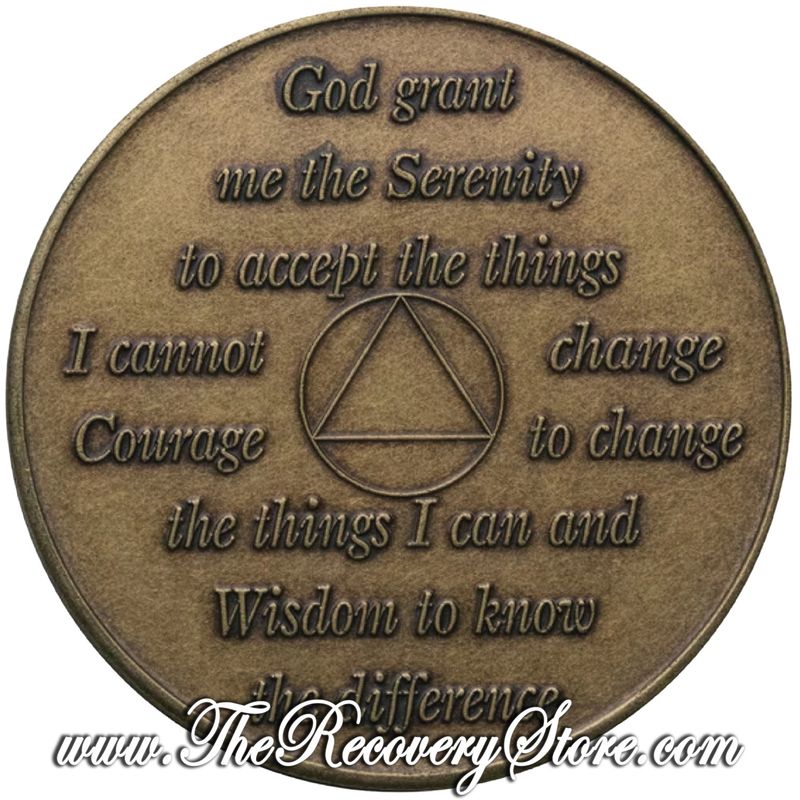 Bronze  Affirmation Medallion - Freedom