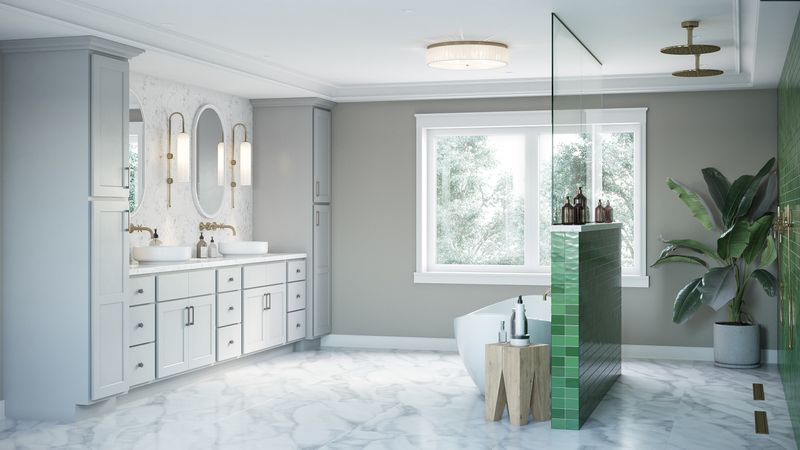 Essential Gray Bathroom