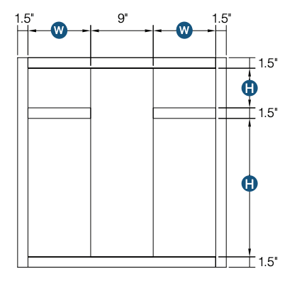 Brooklyn Fawn Blind Base Cab for 48