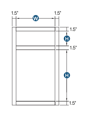 Brooklyn Fawn Single Door Base Vanity - 15