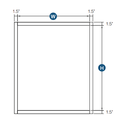 Brooklyn Gray Double Door Wall Cabinet - 39