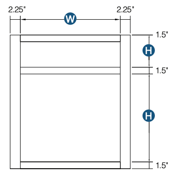 Brooklyn Gray Corner Sink Front for 42