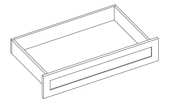 Brooklyn Gray Oven Cabinet Drawer