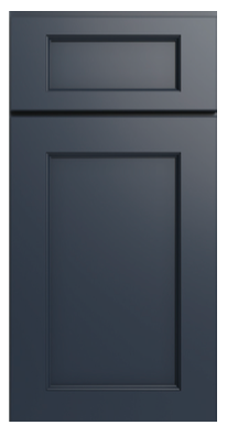 Brooklyn Midnight Vanity Sink Base Right Drawer Stacking Cabinet - 30