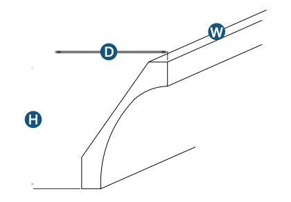 Brooklyn Midnight Cove Crown Molding