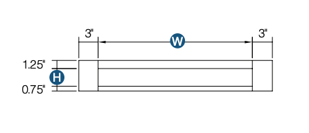 Brooklyn Midnight Oven Cabinet Drawer