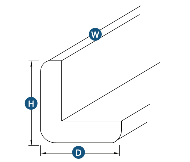 Brooklyn White Outside Corner Molding