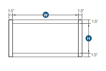 Brooklyn White Double Door Wall Cabinet - 30